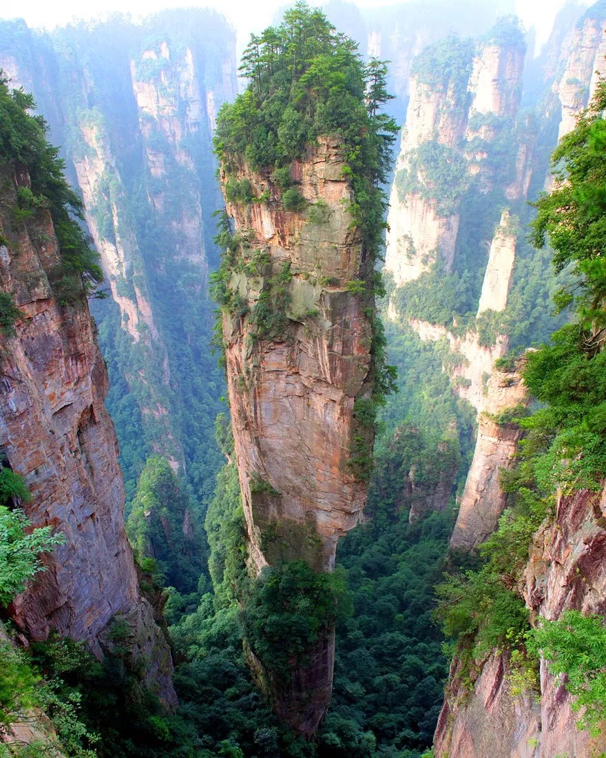 Όρη Tianzi, Κίνα