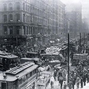 Ώρα αιχμής, Chicago, 1909
