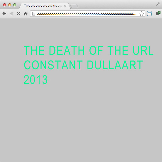 The Death Of The URL